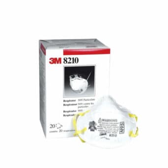 RESPIRADOR 3M 8210 N95 CAJA X 20 UND