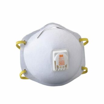 RESPIRADOR 3M 8511, N95 CON VÁLVULA DE EXHALACIÓN