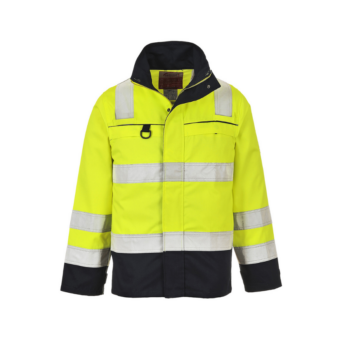 CHAQUETA IGNÍFUGO DE ALTA VISIBILIDAD MULTI NORMA FR61
