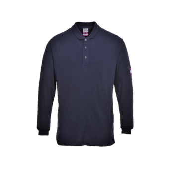 POLO MANGA LARGA IGNÍFUGO Y ANTIESTÁTICO  4.3 CAL/CM2 FR10
