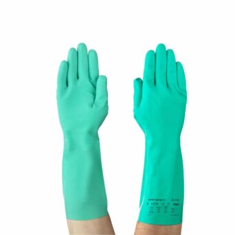 GUANTES DE NITRILO PARA PROTECCIÓN QUÍMICA ANSELL 37-175