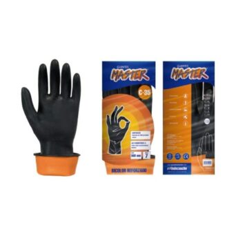 GUANTES DE JEBE CALIBRE 35 MASTER