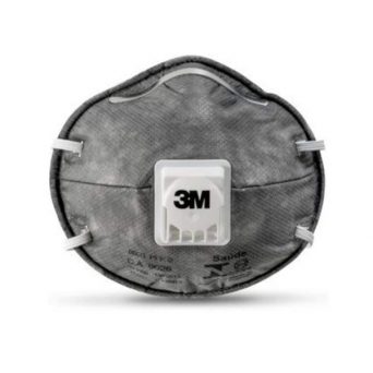 RESPIRADOR 3M 8023 CARBON ACTIVADO PACK X 10 UNID.