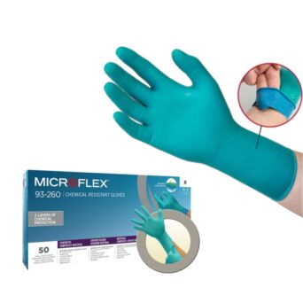 GUANTES DE PROTECCIÓN QUÍMICOS MICROFLEX 93-260
