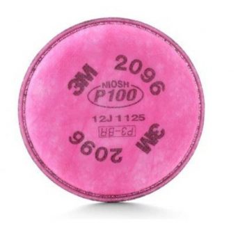 FILTRO 3M 2096 PARA PARTÍCULAS P100 CON ALIVIO DE GAS ÁCIDO