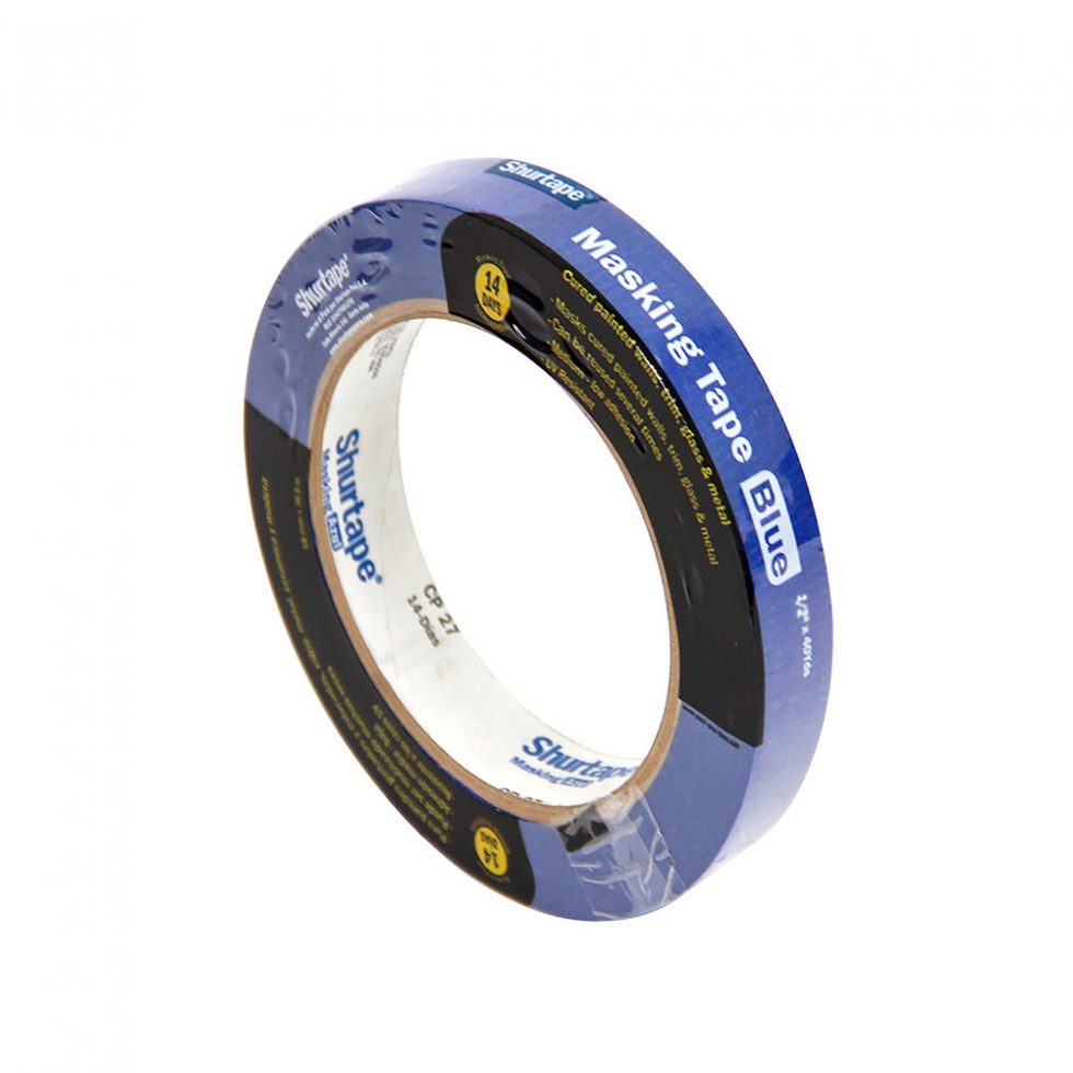 Cinta Masking Tape Shurtape CP-27 Premium Azul