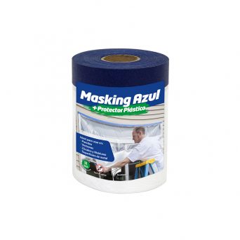 Cinta Masking Tape Azul Shurtape + Protector Plástico