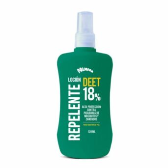 Repelente para Mosquitos DEET 18% Frasco 120ml Palmera