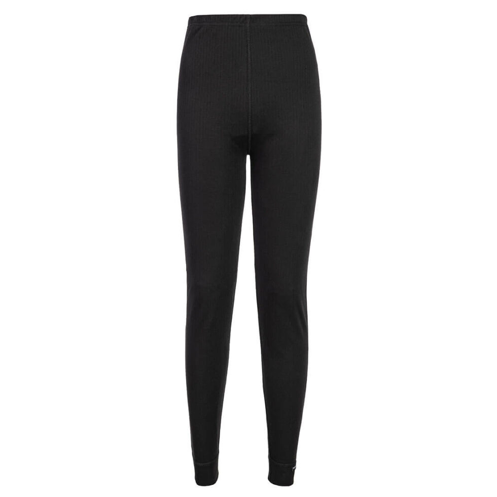 PANTALÓN TÉRMICO B125 COLOR NEGRO – MUJER | PORTWEST