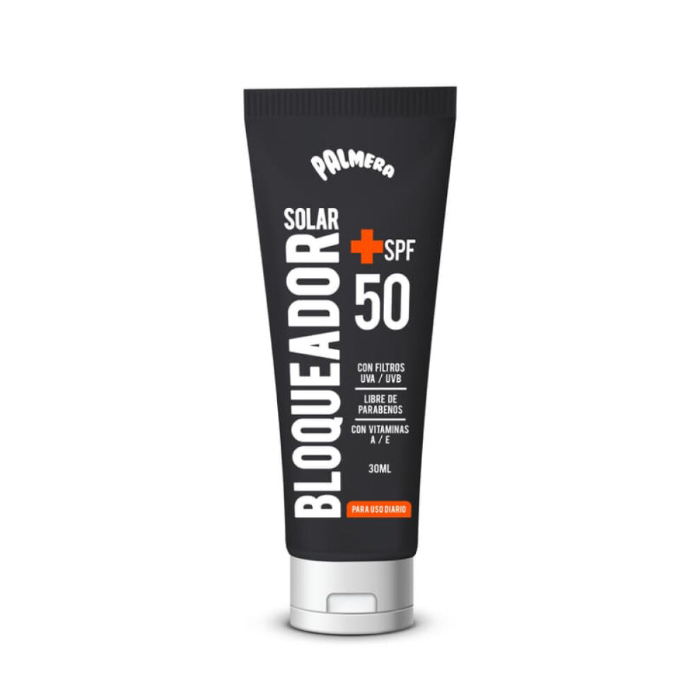 Bloqueador Solar SPF 50 Tubo 30ml Palmera Sun
