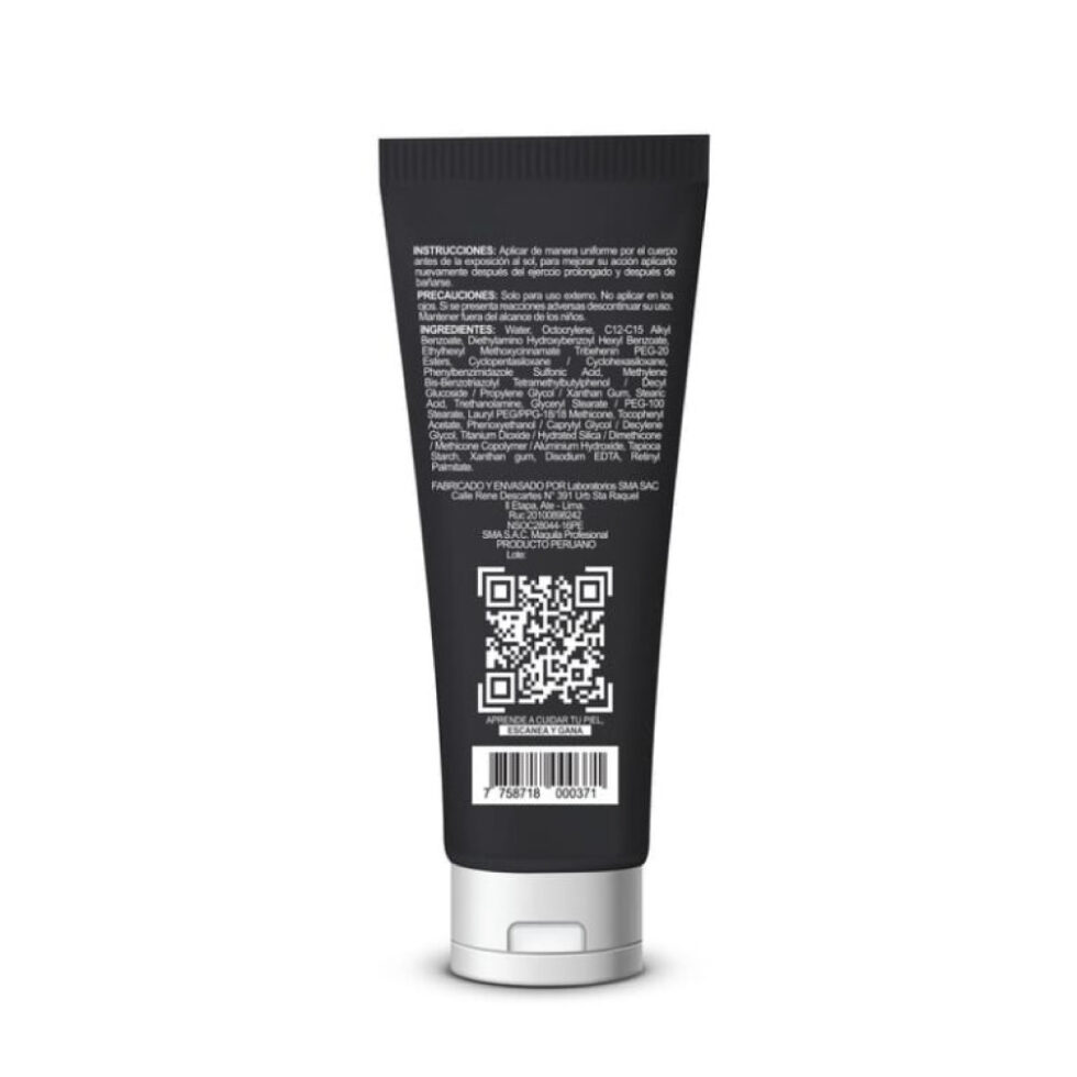 Bloqueador Solar SPF 50 Tubo 30ml Palmera Sun - Imagen 2
