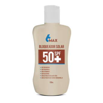 Bloqueador Solar 6MAX SPF 50+ frasco 110ml