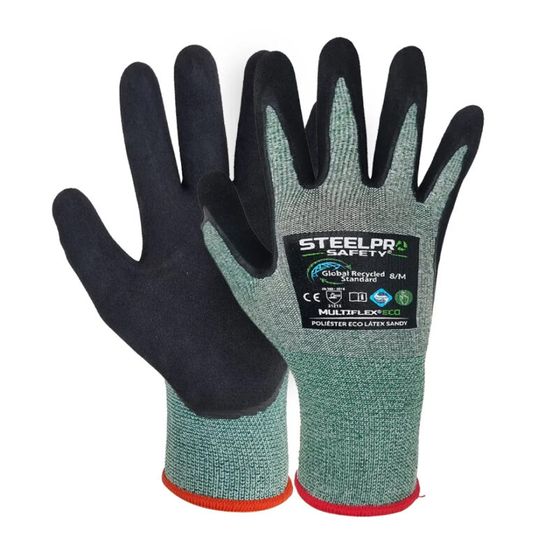Guante de Poliéster con Recubrimiento de Látex Eco STEELPRO