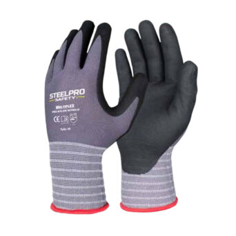 Guante de Nylon con Recubrimiento de Nitrilo STEELPRO