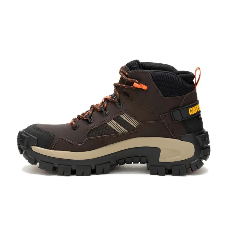 Botines Industriales Cuero Premium Invader Mid CAT - Imagen 2