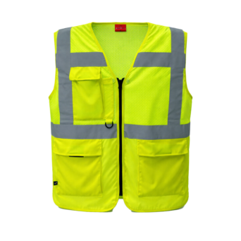 Chaleco Ejecutivo Alta Visibilidad CH-51 con Cinta Reflectiva TR SaviWork