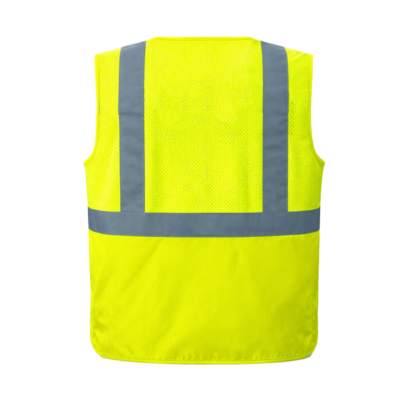 chaleco ejecutivo alta visibilidad ch 51 con cinta reflectiva tr saviwork