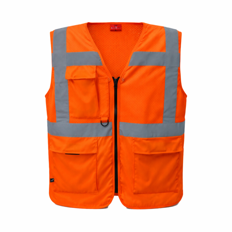 chaleco ejecutivo alta visibilidad ch 51 con cinta reflectiva tr saviwork